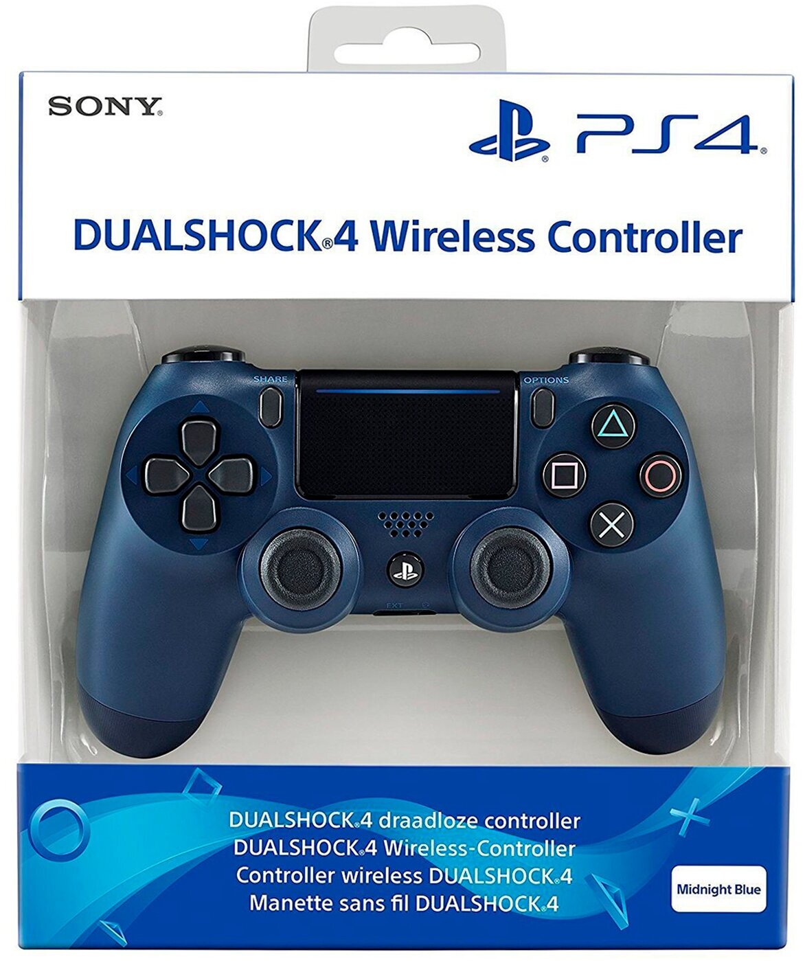 Геймпад Sony DualShock 4 v2 CUH-ZCT2E, Синяя полночь