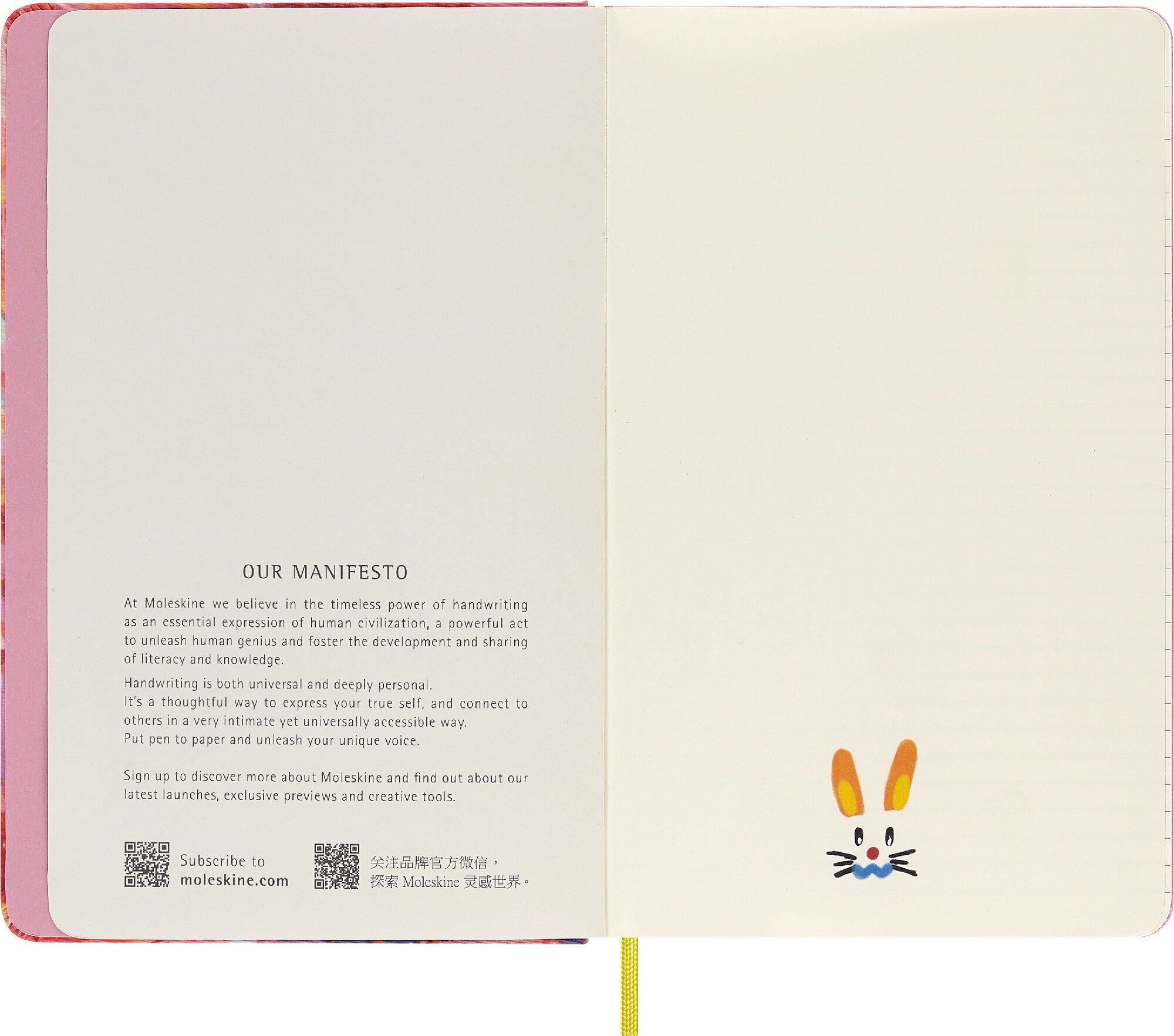 Блокнот Moleskine Limited Edition Year of the Rabbit Large (lecnyrabbitqp060a) - фото №4