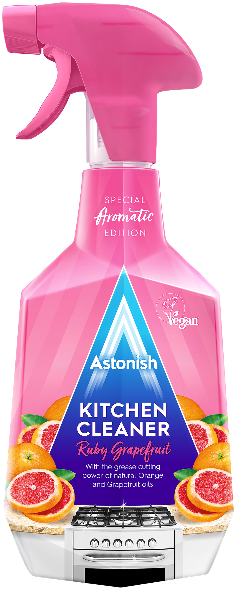 Чистящее средство для кухни Astonish Рубиновый Грейпфрут, 750 ml - фотография № 1