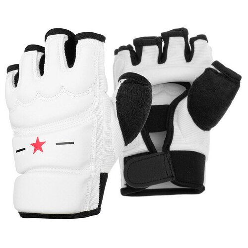 Перчатки Fight Empire 415398 для MMA, тхэквондо M 6 белый/черный перчатки тхэквондо ronin размер m