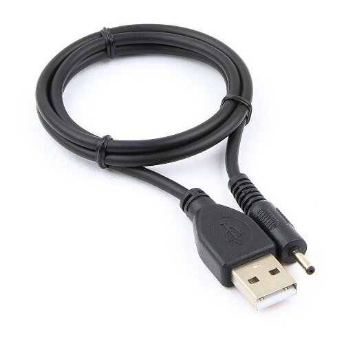кабель usb 2 0 a Переходник/адаптер Cablexpert AM/DC - USB (CC-USB-AMP25-0.7M), 0.7 м, черный