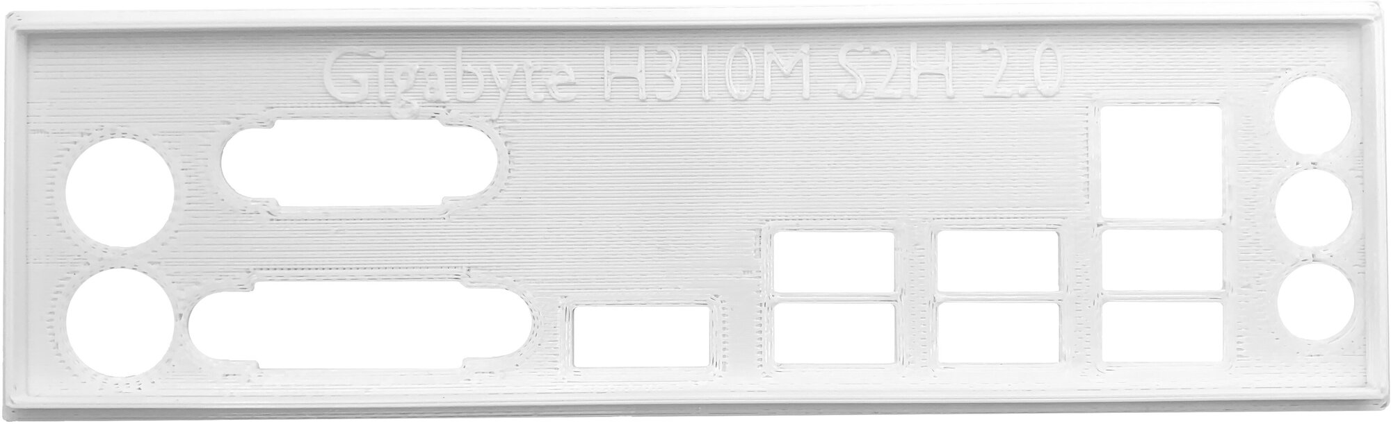 Заглушка для компьютерного корпуса к материнской плате Gigabyte H310M S2H 2.0
