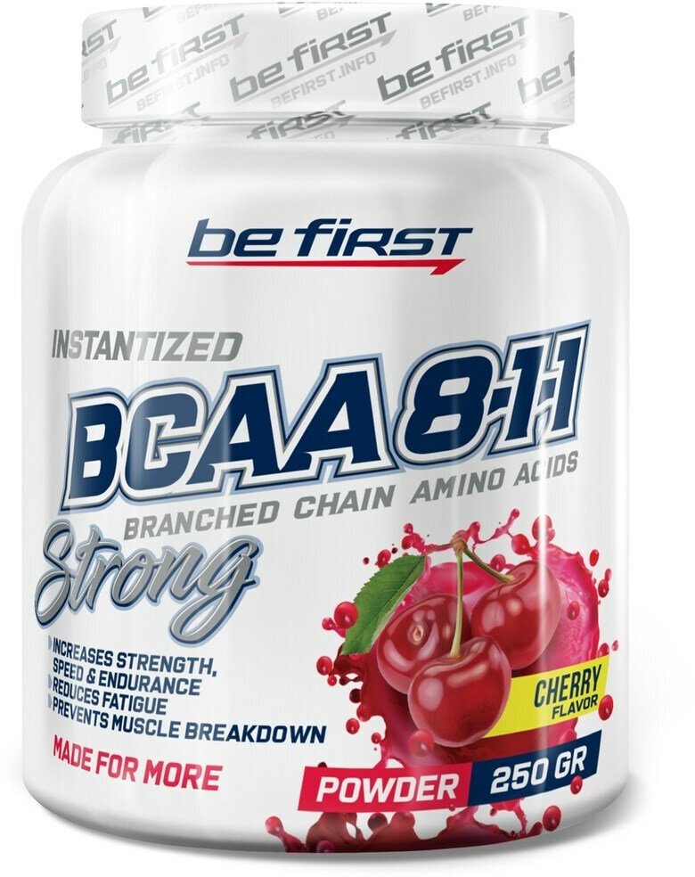 Be First BCAA 8:1:1 INSTANTIZED Powder (250г) Яблоко