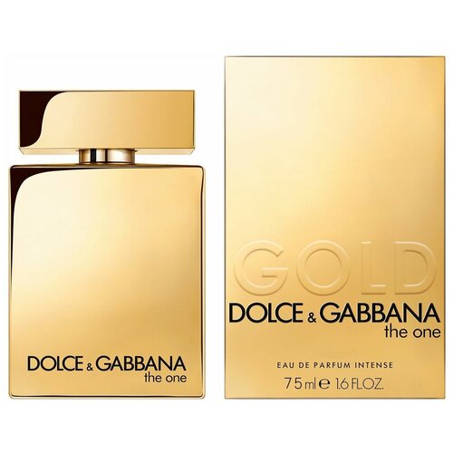 туалетная вода dolce DOLCE & GABBANA The One Gold Intense женская парфюмерная вода, 75мл