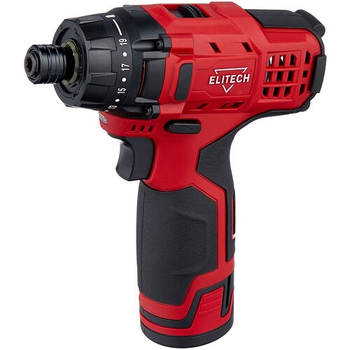 Аккумуляторный шуруповерт ELITECH ША 108ЛK2 569000₽