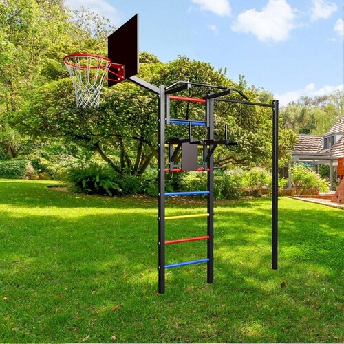 Уличная шведская стенка Sv Sport У417K (ступени Разноцветные)