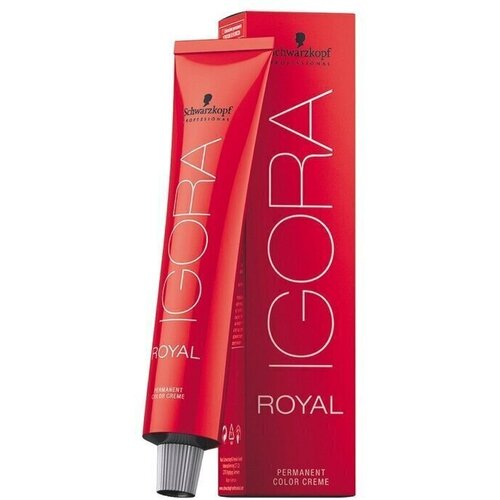 Schwarzkopf Professional Royal крем-краска Highlifts, 6-77 темный русый медный экстра