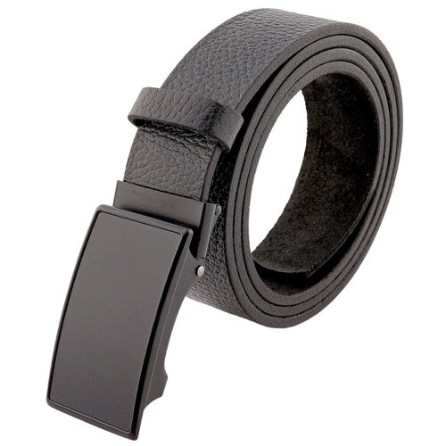 фото Ремень legend, натуральная кожа, металл, подарочная упаковка, для мужчин, длина 125 см., черный