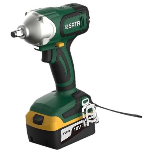 Аккумуляторный ударный гайковерт SATA 51070 4 Ач 4856000₽