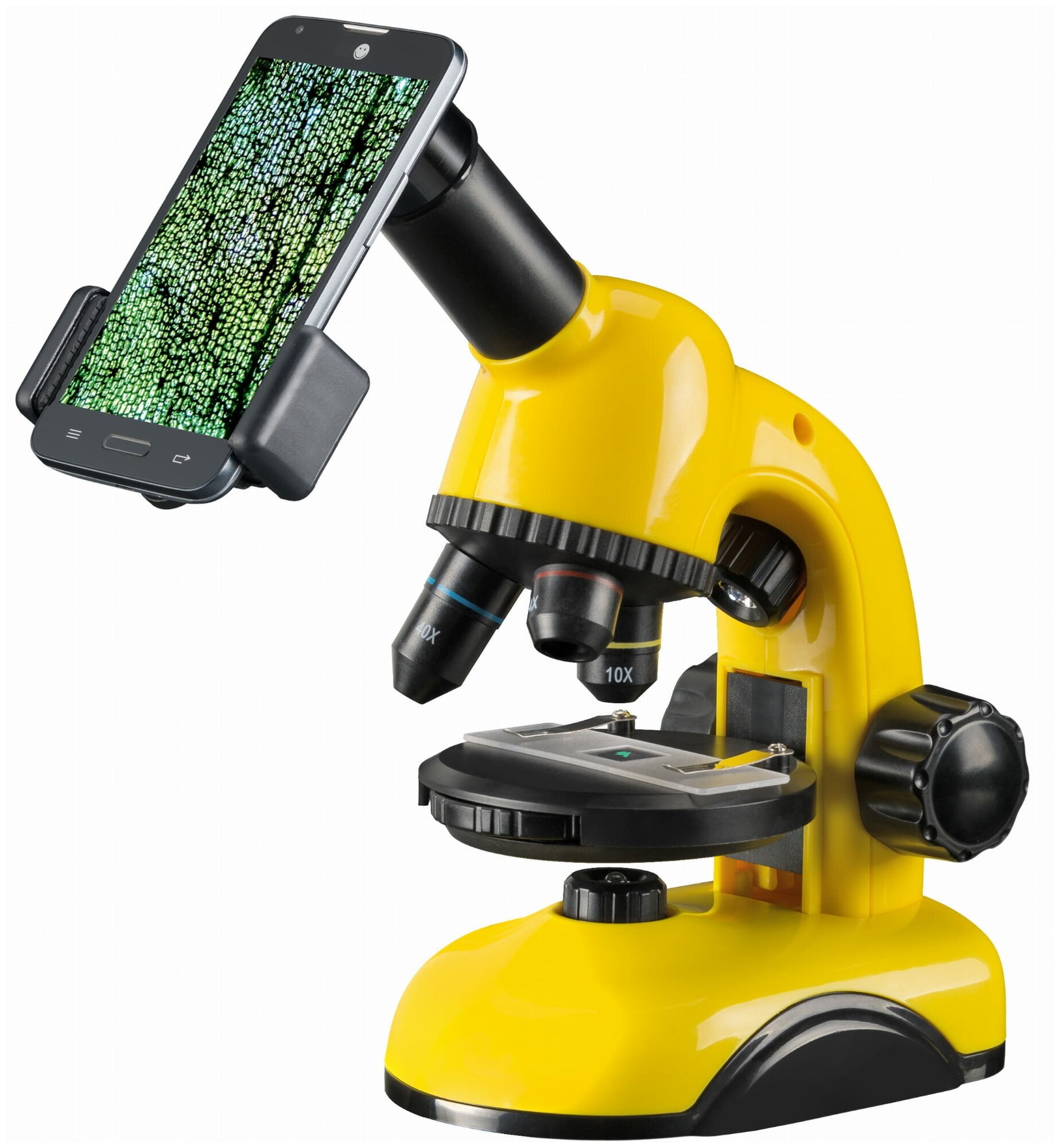 Bresser Микроскоп National Geographic 40x-800x. Цвет: желто-черный