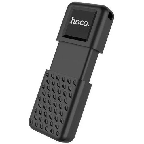 Флешка Hoco UD6 Intelligent, 16 Гб, USB2.0, чт до 30 Мб/с, зап до 10 Мб/с, чёрная