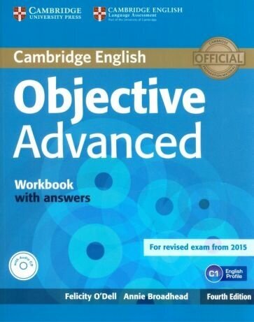 O`dell, broadhead: objective. advanced. workbook with answers with audio cd