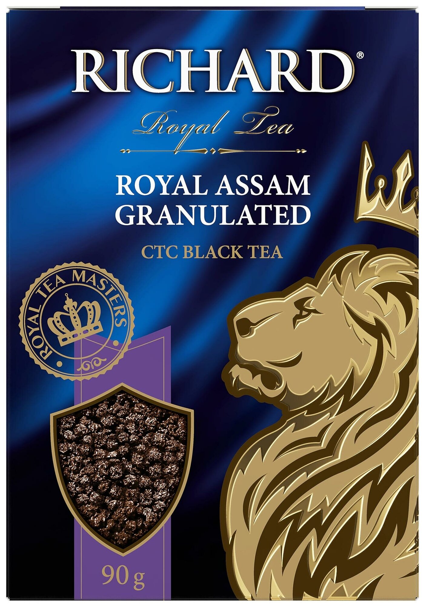 Чай Richard "Royal Assam Granulated" черный гранулированный 90г - фотография № 1