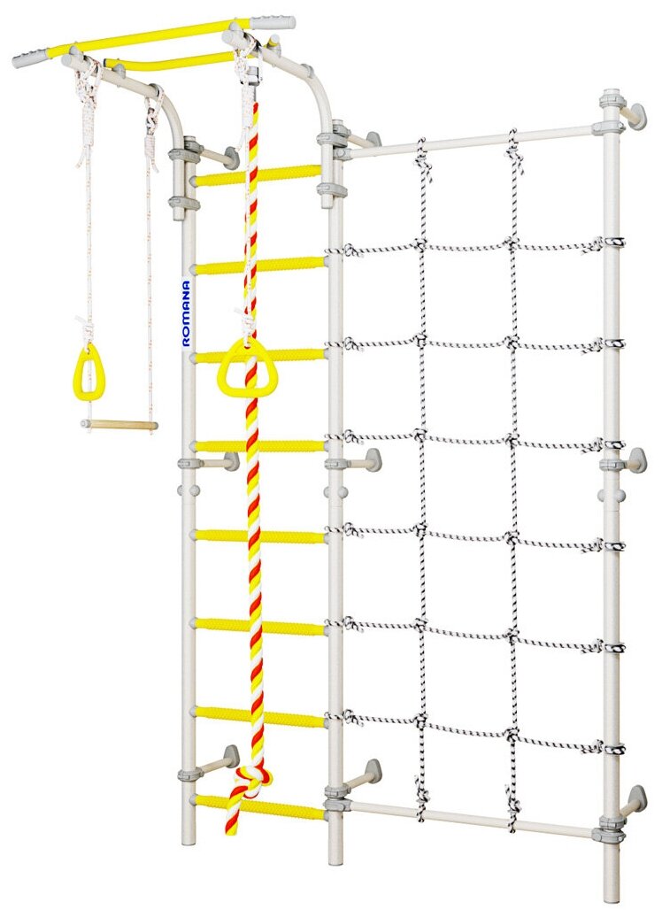 Спортивно-игровой комплекс ROMANA Karusel S3, белый прованс