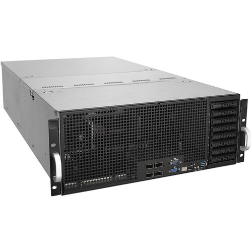 Сервер ASUS ESC8000 G4 без процессора/без ОЗУ/без накопителей/количество отсеков 2.5