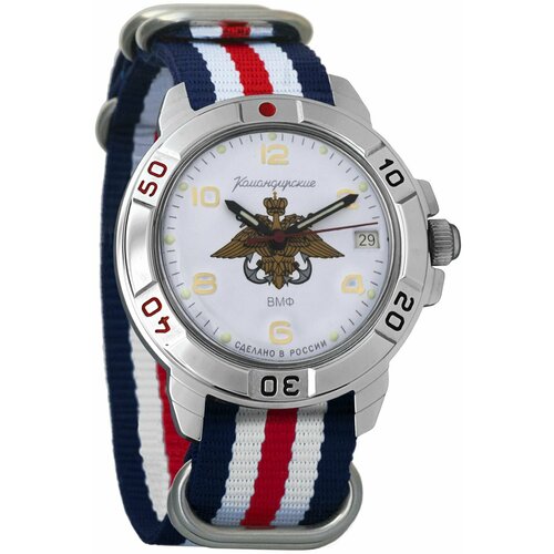 Наручные часы Восток Командирские, мультиколор наручные часы восток командирские 2414 431829 ремень серебряный белый