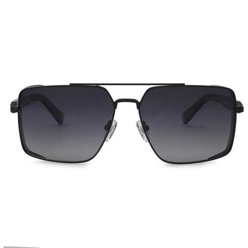 фото Солнцезащитные очки matrix, авиаторы, оправа: металл, поляризационные, для мужчин, черный