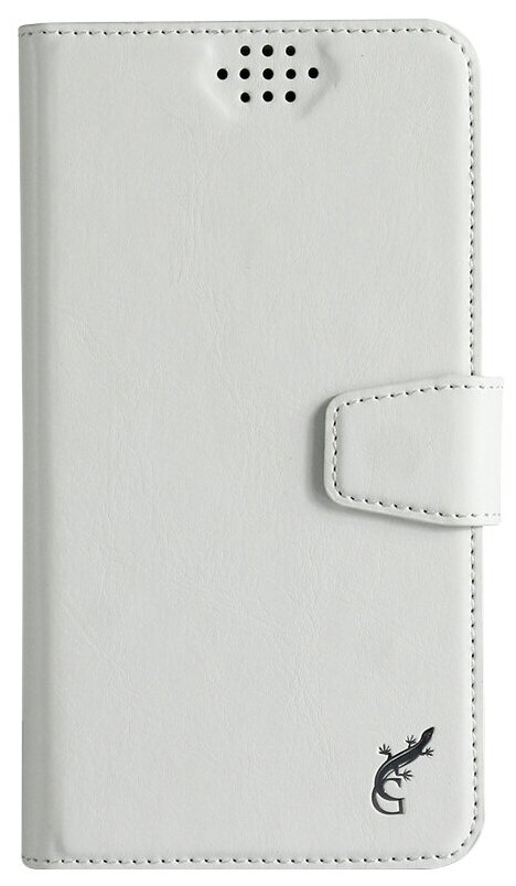 Универсальный чехол G-Case Slim Premium для смартфонов 4,2 - 5,0", белый