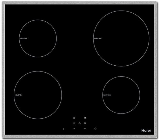 Встраиваемая электрическая варочная панель Haier HHX-Y 64 NFB