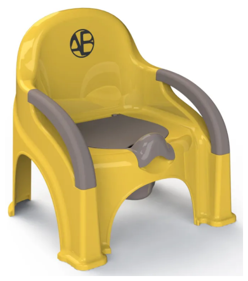 Горшок-стул Amarobaby Baby chair, жёлтый