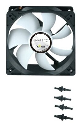 Вентилятор 92x92x25 GELID Solutions Silent 9 TC 900-2000rpm, термоконтроль FN-TX09-20