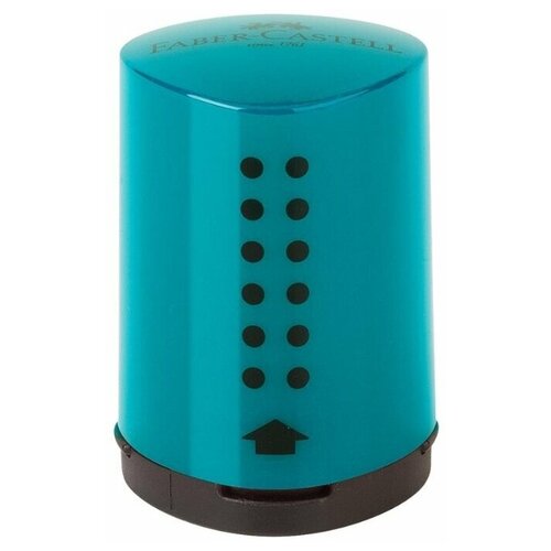 фото Faber-castell точилка grip 2001 mini бирюзовый