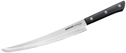 Нож филейный Samura Harakiri, лезвие: 23 см, черный