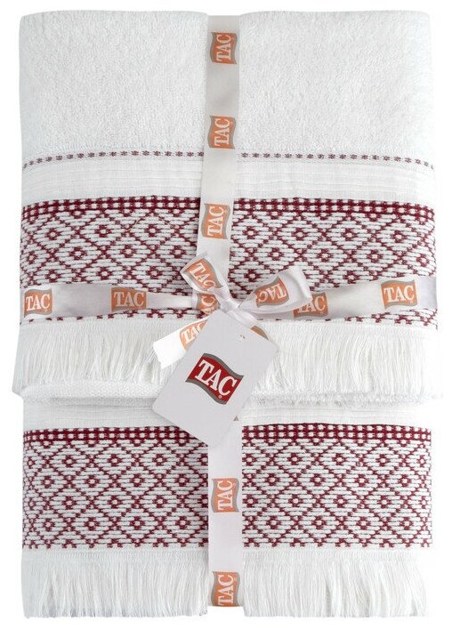 фото Набор полотенец TAC MAKROME/50х90/70х140/490 г/м2