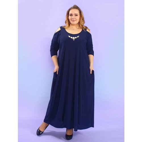 Сарафан Magesty, размер 68-70, синий платье magesty размер 68 70 синий
