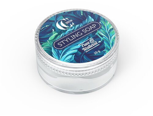 CC Brow True&Natural мыло для укладки бровей Styling Soap, 15 г, прозрачный