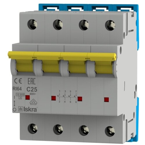 Автоматический выключатель Iskra RI 64 C25
