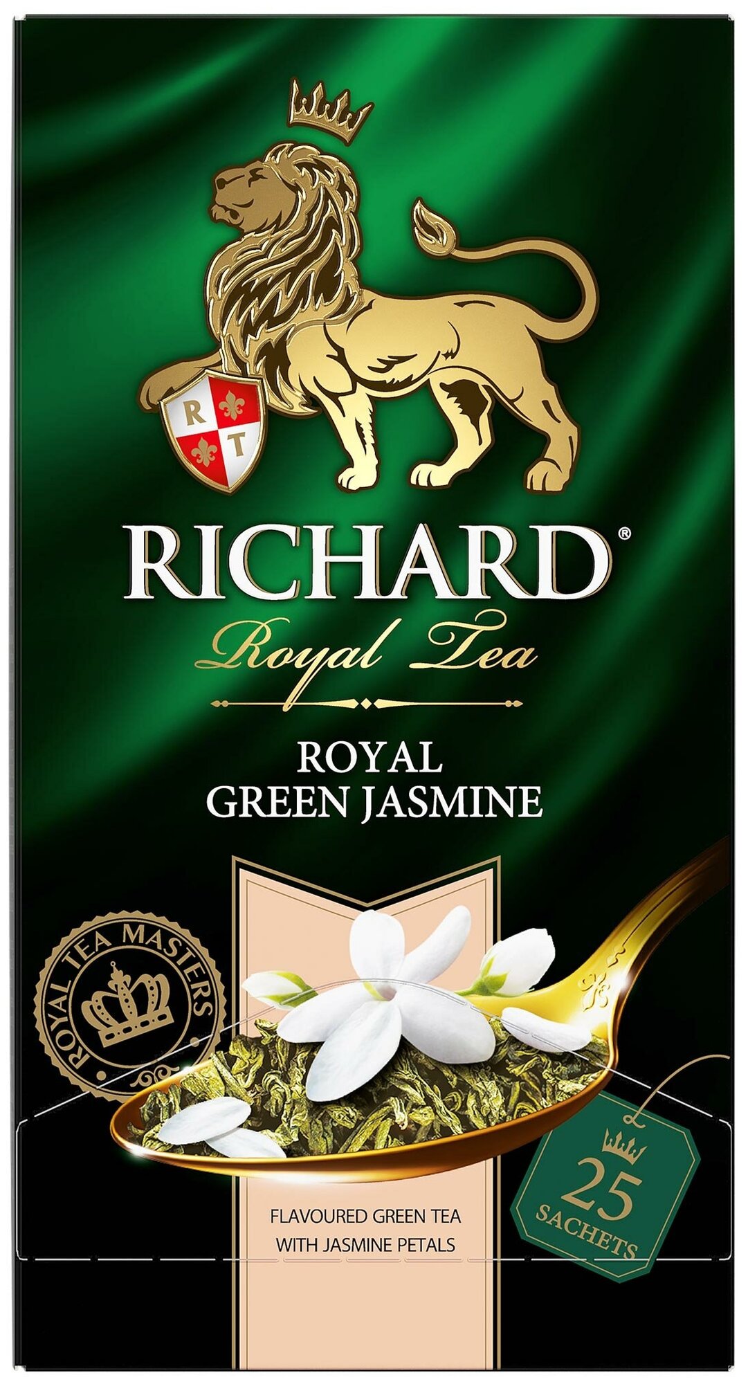 Чай Ричард Роял Грин Жасмин 25пак. - фотография № 4