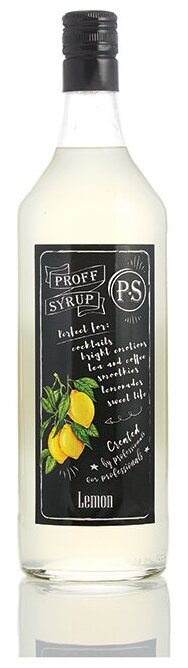 Сироп PROFFSYRUP Лимон 1л - фото №1