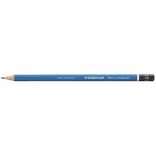 Карандаш чернографитовый Staedtler Mars Lumograph 100 HB карандаш графитный staedtler wopex 180 hb голубой