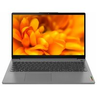 Ноутбук 15.6" IPS FHD Lenovo IdeaPad 3 grey (AMD Ryzen 3 5425U/8Gb/256Gb SSD/noDVD/VGA int/no OS) (82RN00CLRK)