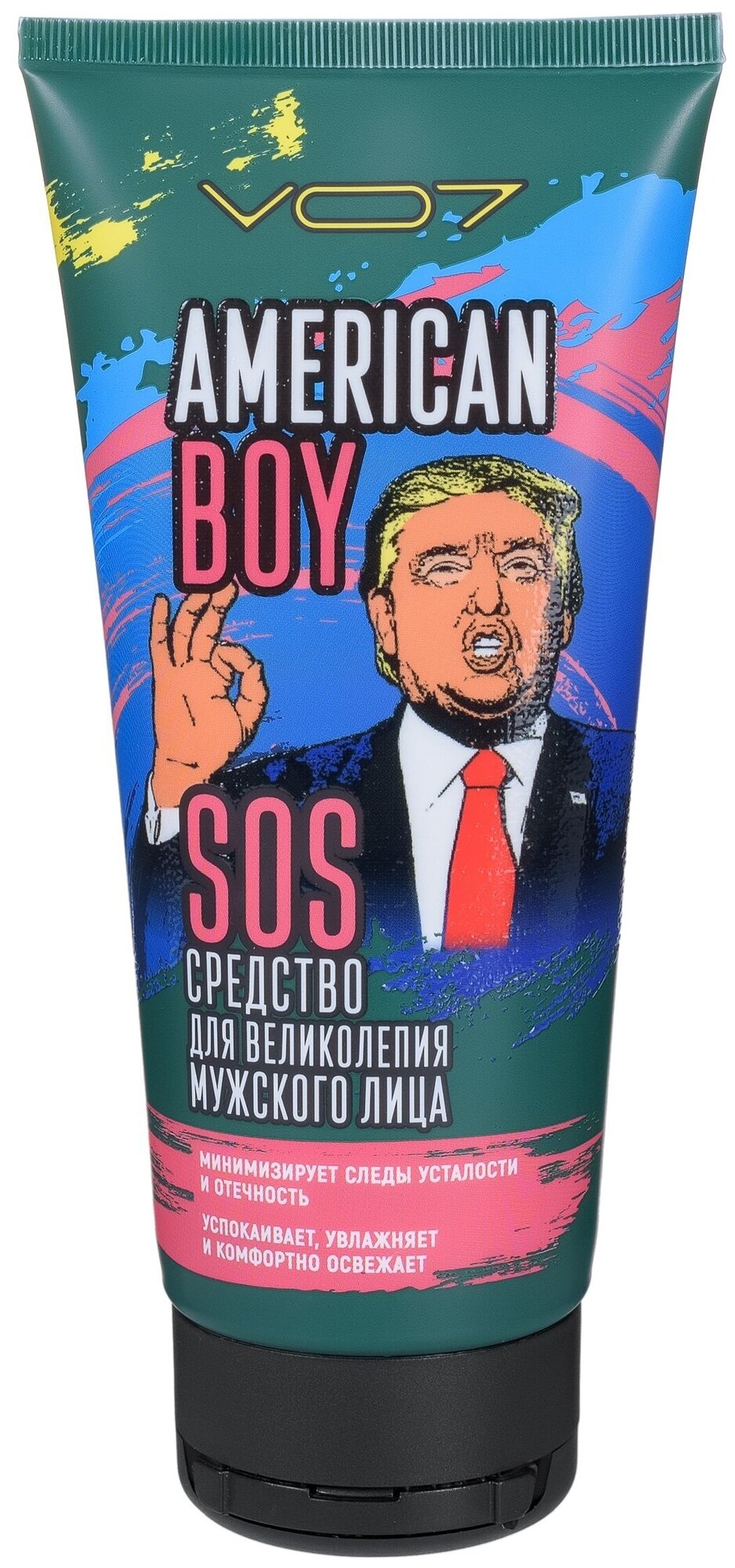 VO7 American boy SOS мужской крем для лица, 160 мл