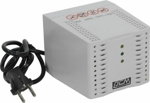 Стабилизатор Powercom TCA-3000 Tap-Change, 3000VA/1500W, white