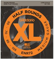 D'Addario ENR72 струны для бас-гит, Nickel/Long, 50-105