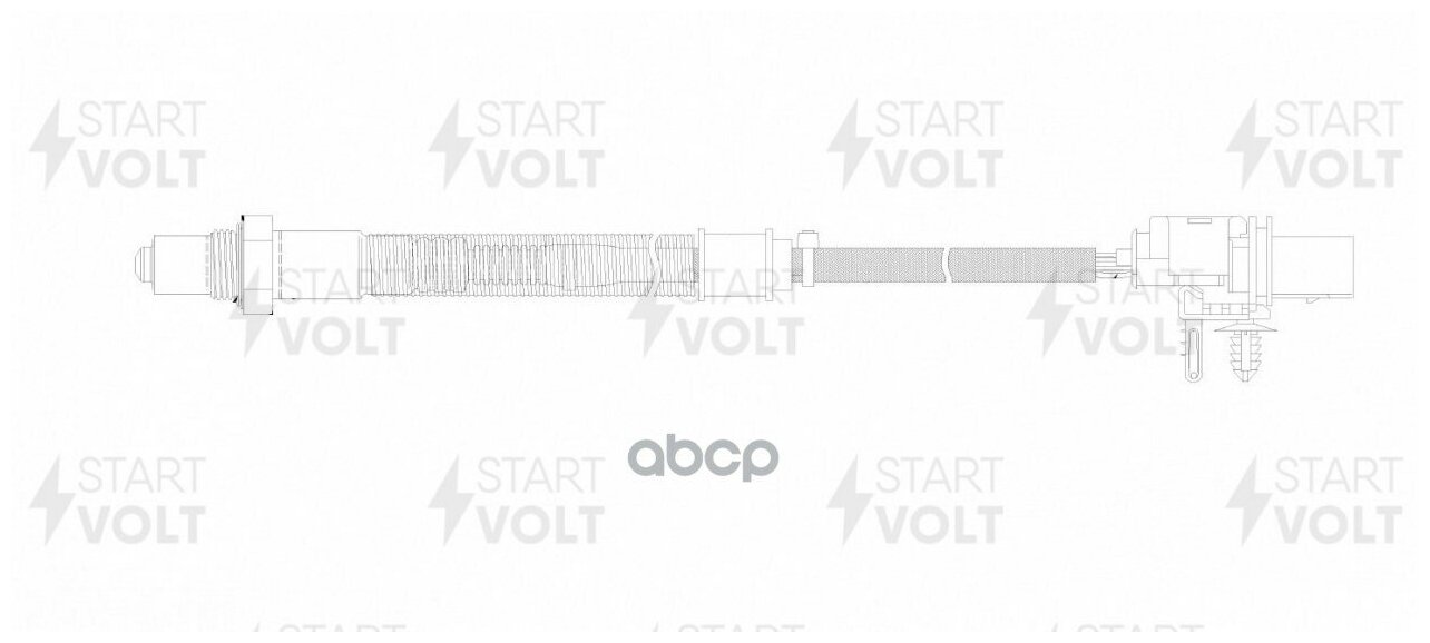 Датчик кислорода для автомобилей BMW X5 E70 (07-)/X6 E71 (08-)/7 F01 (08-) 3.0i до катализатора StartVolt - фото №2
