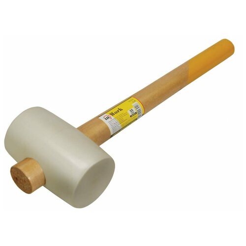 In Work Киянка резиновая белая 45 мм рукоятка обратного типа In Work 45320 1253₽