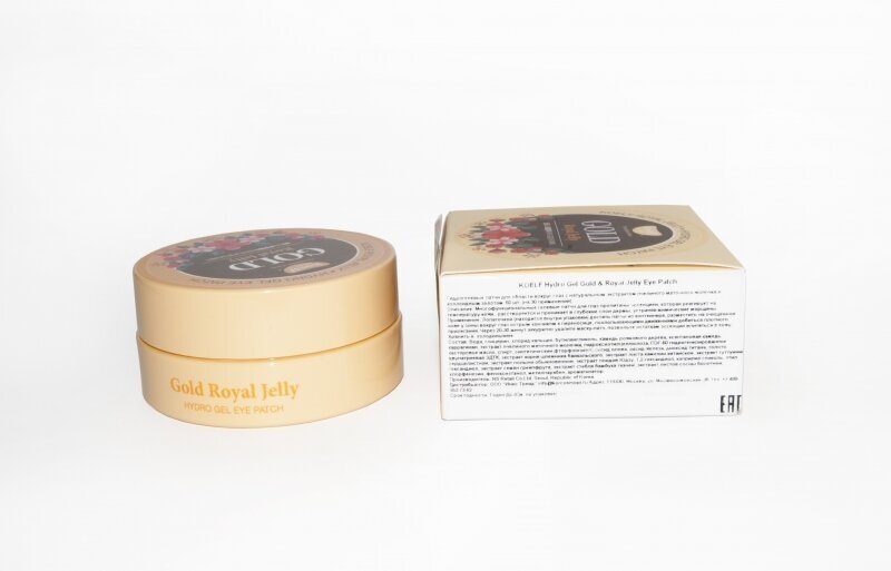 Petitfee Патчи для глаз гидрогелевые с маточным молочком Koelf Gold & Royal Jelly , 60*1,4 г (Petitfee, ) - фото №18