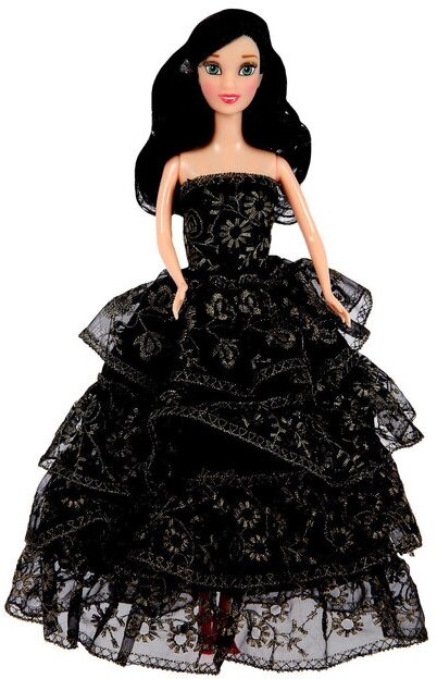 Кукла-модель «Олеся» в бальном платье, микс