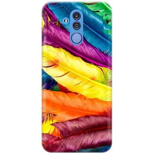 RE: PA Накладка Transparent для Huawei Mate 20 Lite с принтом Разноцветные перья re pa накладка transparent для huawei p30 с принтом разноцветные перья