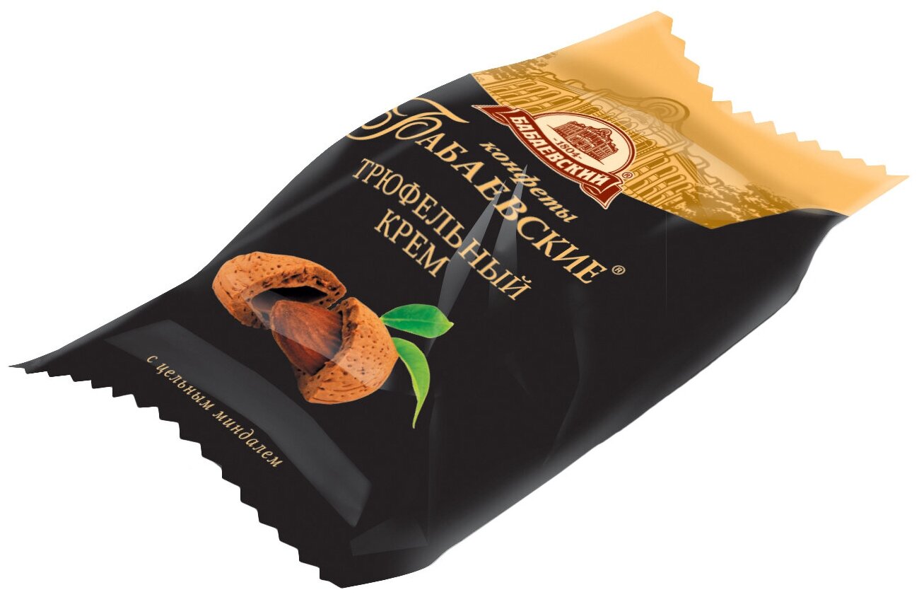 Конфеты шоколадные бабаевский, с трюфельным кремом, 200 г, пакет, ББ16456 - фотография № 3