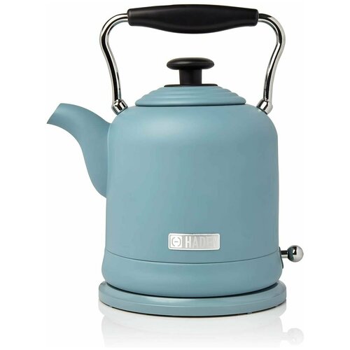 Чайник Haden CE24, голубой (Haden Highclere Cordless Kettle - Traditional Electric Fast Boil Kettle, 3000W, 1.5 Litre, Blue - CE24)