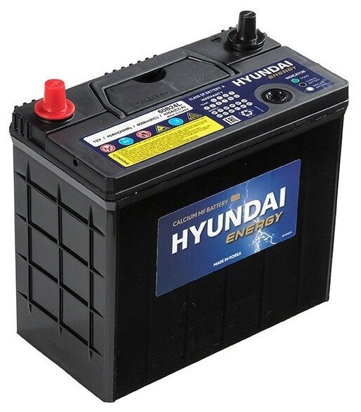 Аккумулятор Hyundai Energy 60B24L 12V 45Ah 430A R+