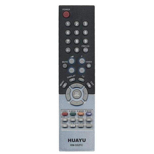 фото Пульт ду huayu rm-552fc для телевизоров samsung, черный