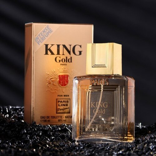 Туалетная вода мужская King Gold Intense Perfume, 100 мл