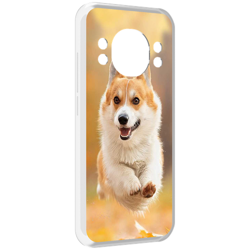 Чехол MyPads когри собака для Doogee S98 / S98 Pro задняя-панель-накладка-бампер