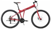 Велосипед Stark Cobra 29.2 D (2023) 20" красный/серый/черный